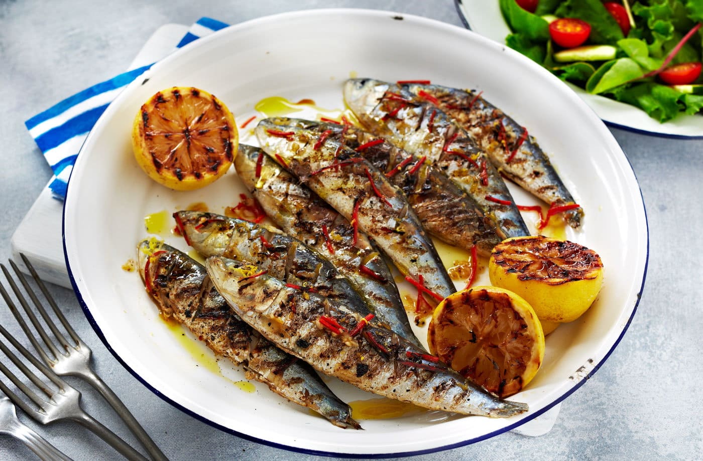 Sardines With Chilli, Garlic And Lemon - Frozen Fish Direct