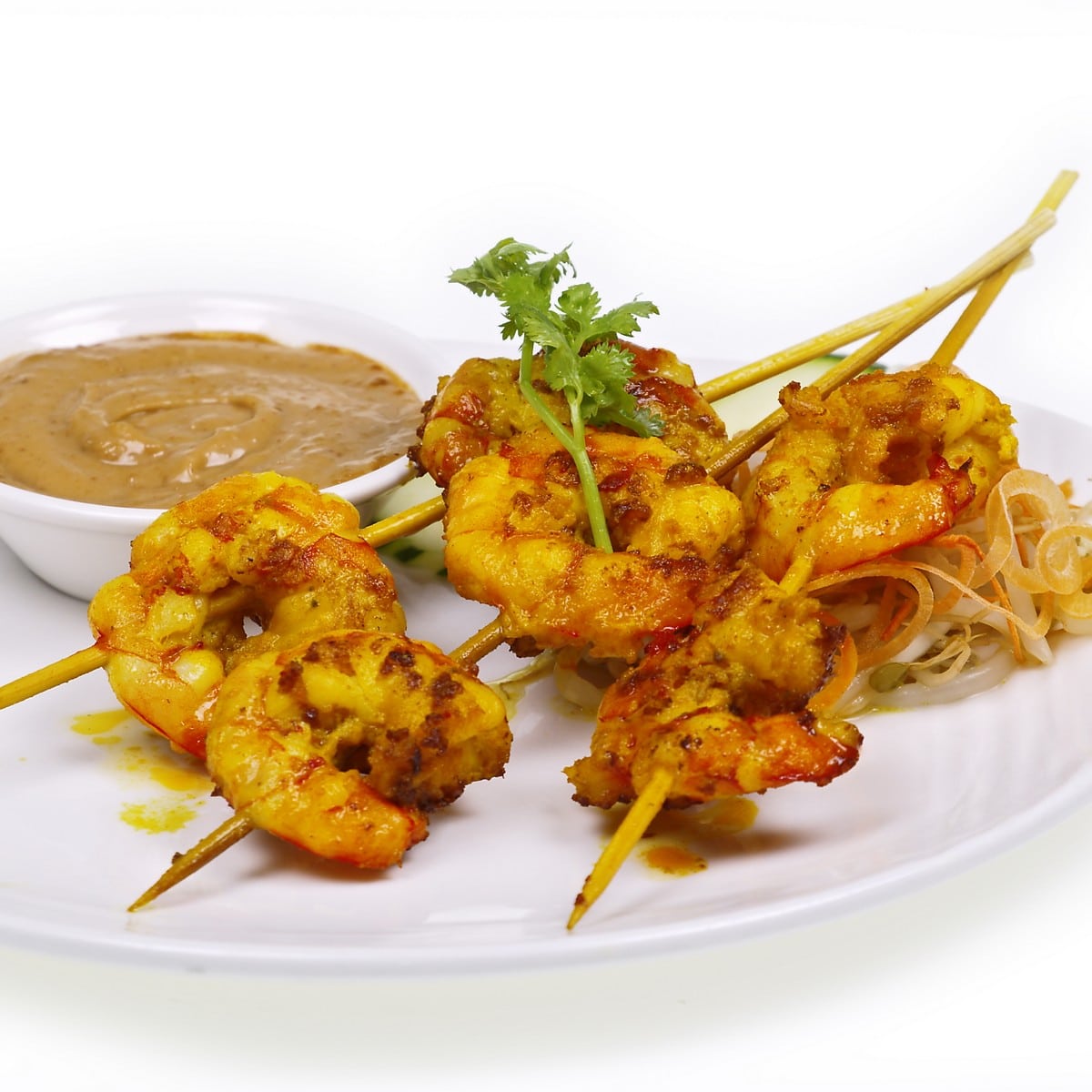 Thai Satay Prawns Frozen Fish Direct