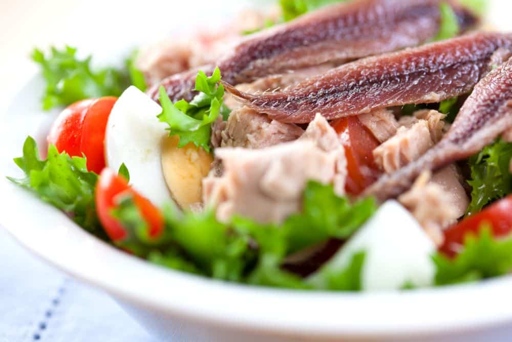 Anchovies and Egg Salad Frozen Fish Direct