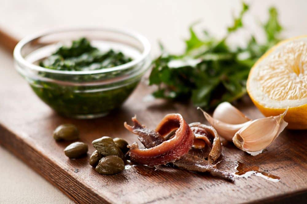 Anchovy and Basil Pesto Frozen Fish Direct