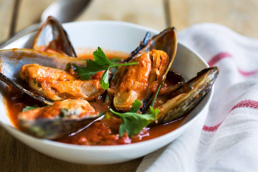 Mussels Marinara - Frozen Fish Direct