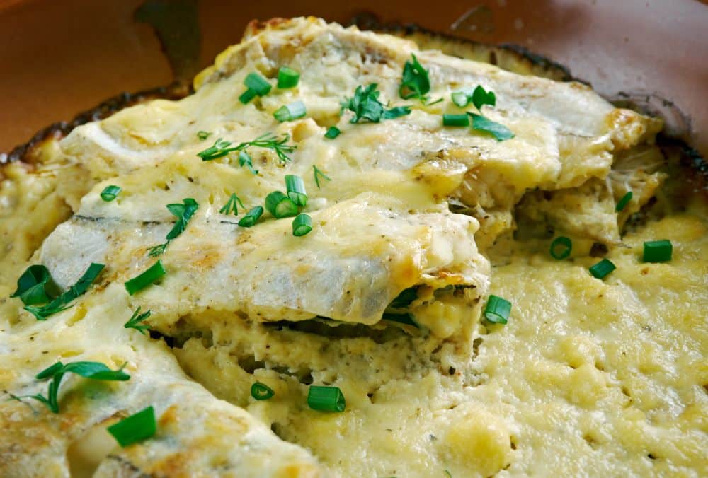 Cod with Creamy Dill Sauce Frozen Fish Direct