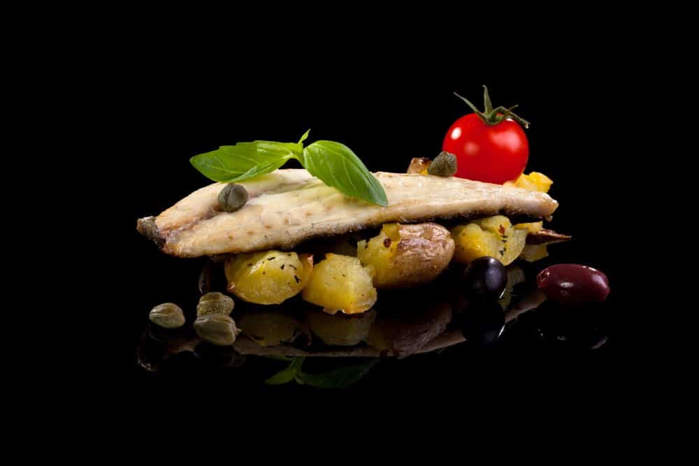 Haddock with CaperLemon Sauce Frozen Fish Direct