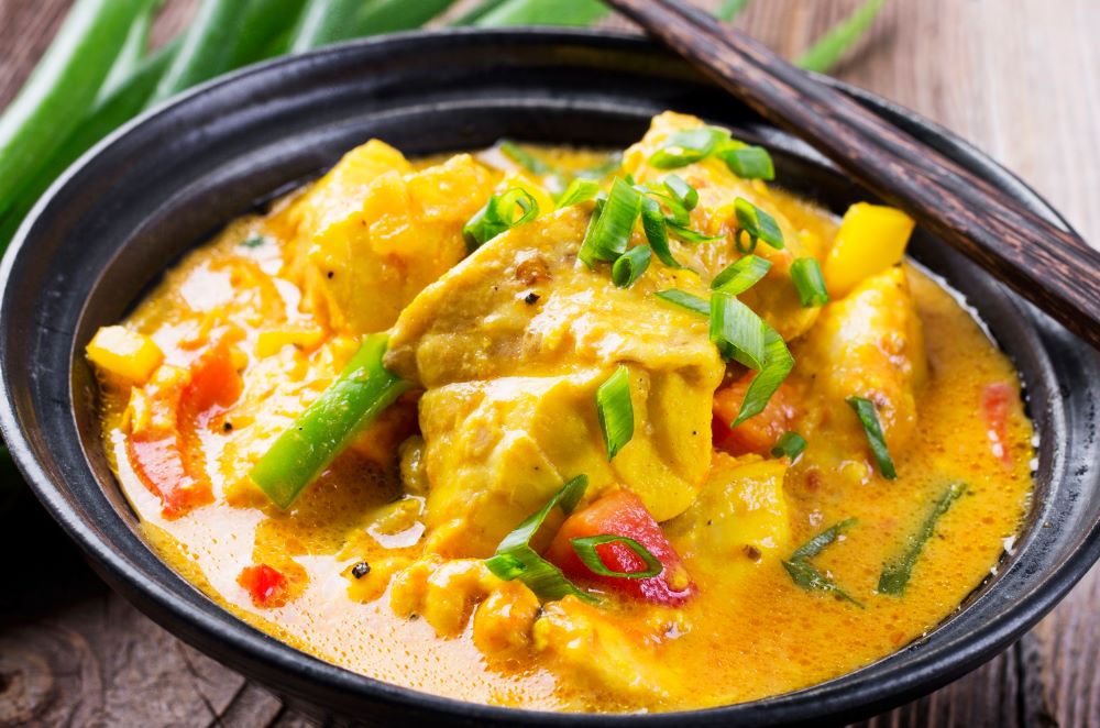 Monkfish with Coconut-Curry Sauce - Frozen Fish Direct