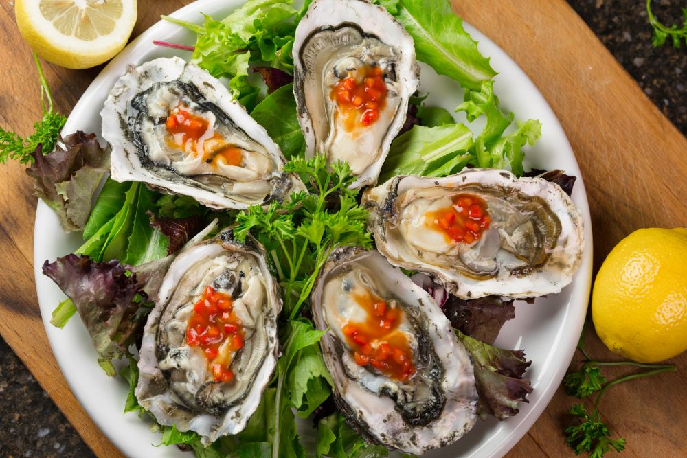 Oysters on the Half Shell - Frozen Fish Direct