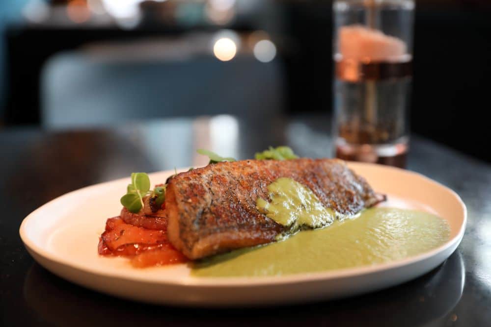 Sea Bass with Pesto Frozen Fish Direct