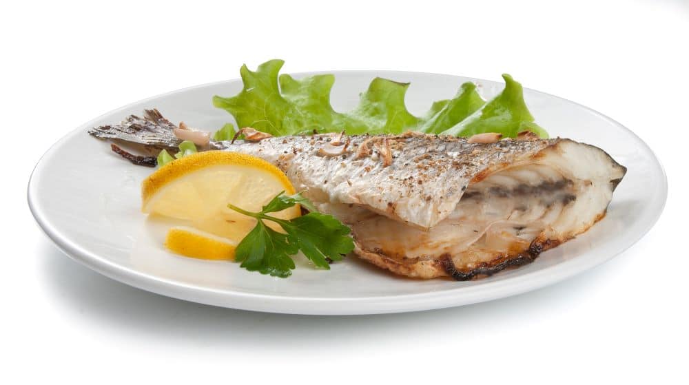 Sea Bream with Garlic and Parsley - Frozen Fish Direct