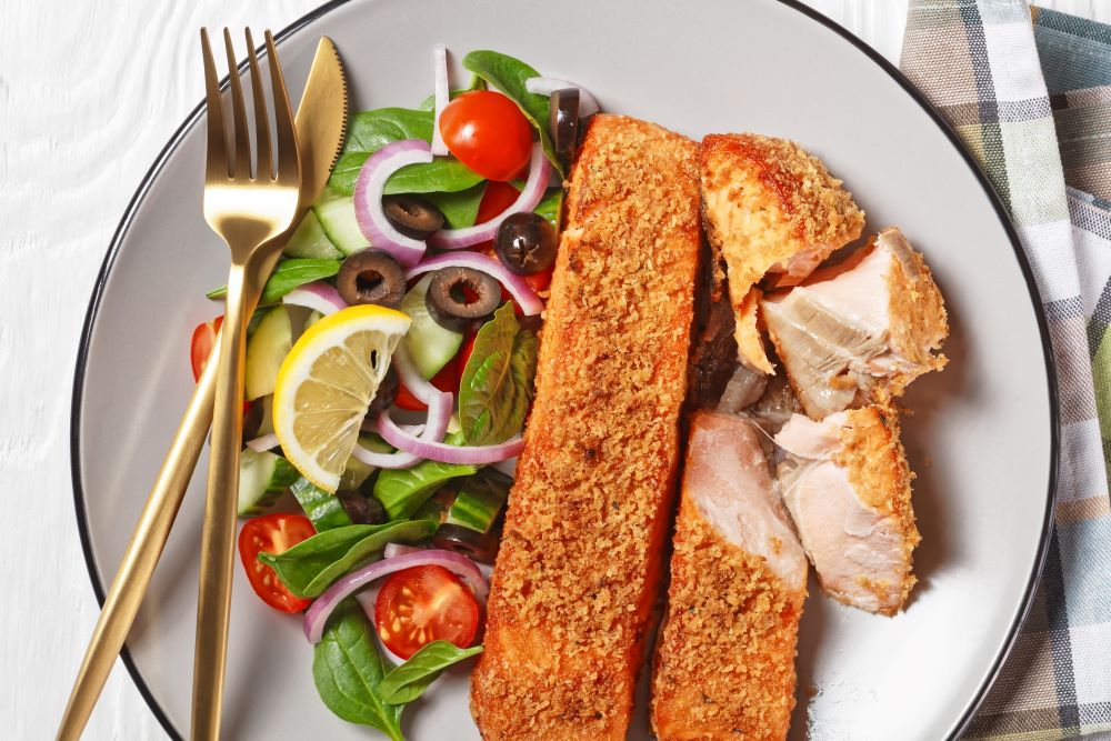 Trout With Pecan Crust Frozen Fish Direct