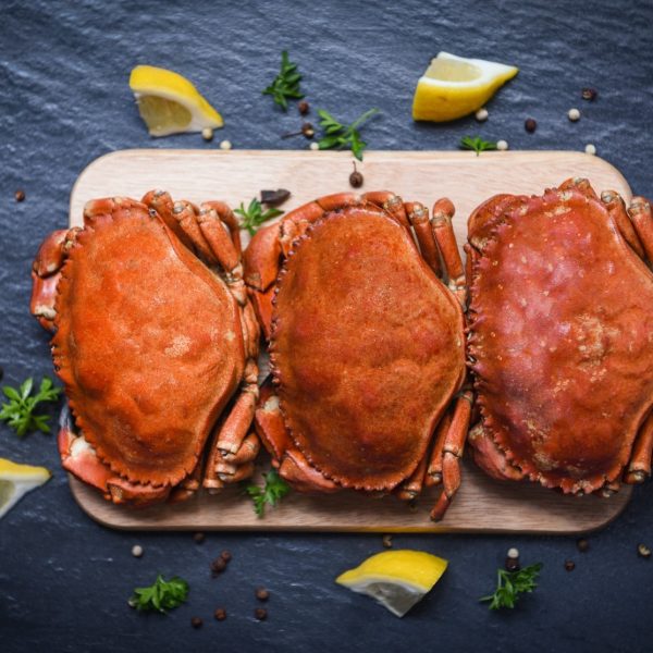 hen crab (cooked) 600 750g