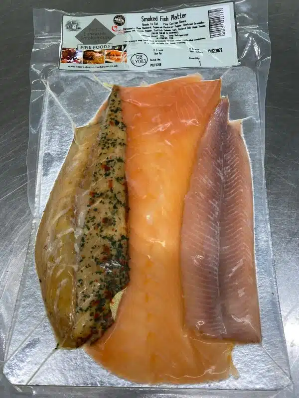 smoked fish platter 150g