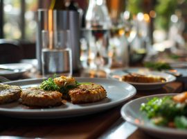 001 fish cakes on styled table comforting food photography 0 0