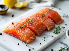 001 minimalist food photography fresh fish filets and cats bowl 0 0