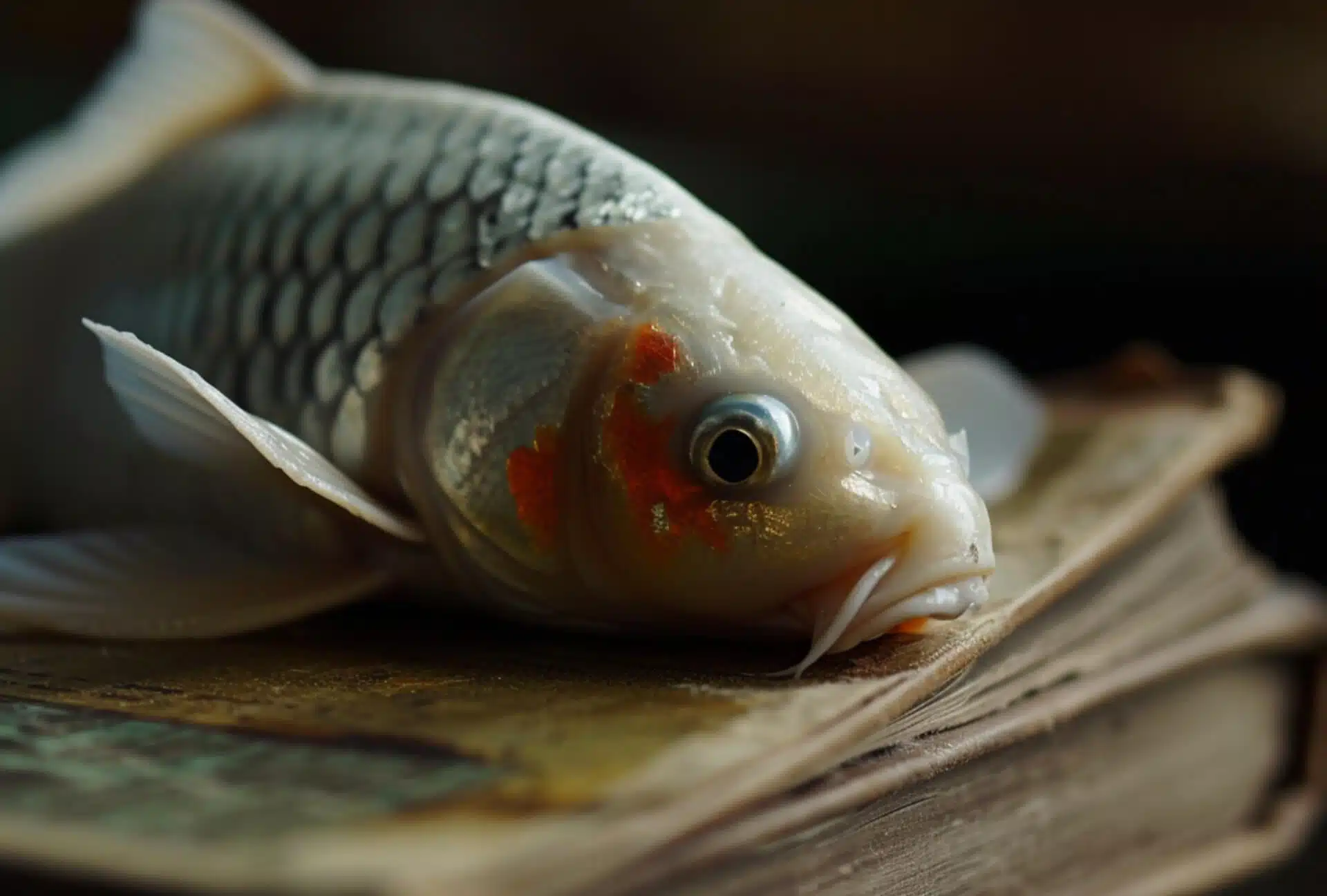 White fish for store dogs