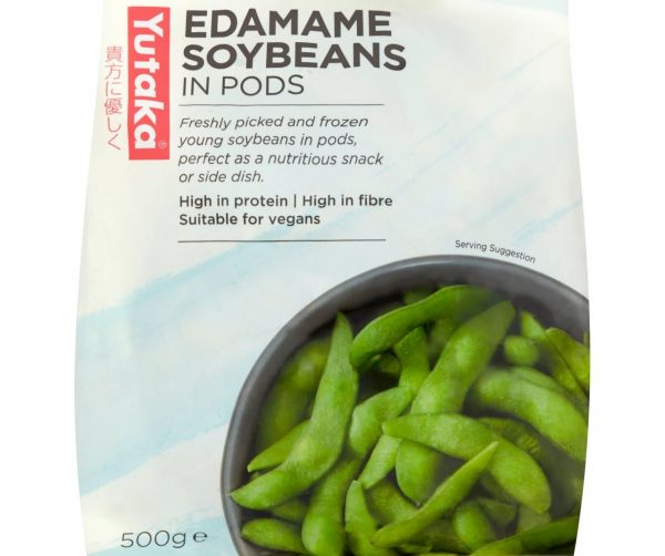 yutaka edame beans in pod 500g