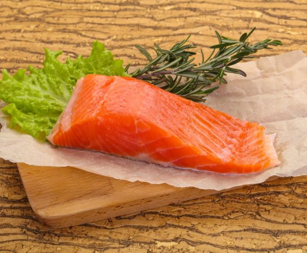 salmon fillet coho170g box